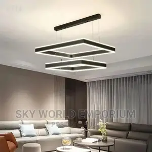 Modern Pendant Rectangular Chandelier