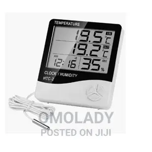 Clock / Humididty Meter HTC - 2