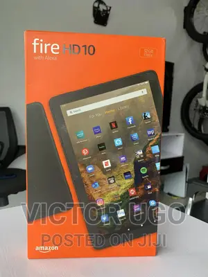 New Amazon Fire HD 10 (2021) 32 GB Black