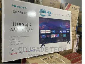 Hisense 55 Inches Smart Brand New in Odusade Store