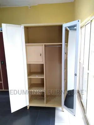 Metal Cabinet With Metal
- Two Door's