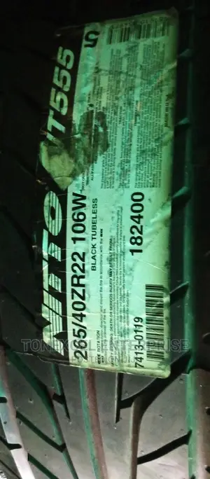 Brand New Nitto Japan 265/40/22 Premium Quality