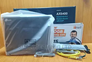 TPLINK Vx420-G2h AX5400 Hybrid Wifi 6 Modem Router With Voip