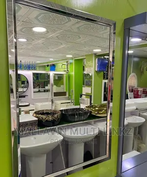 Stainless Framed Plain Mirrors