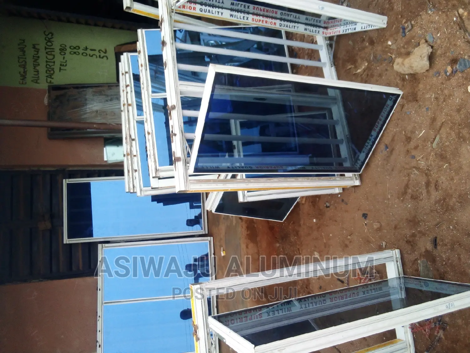 Frameless Transom Window