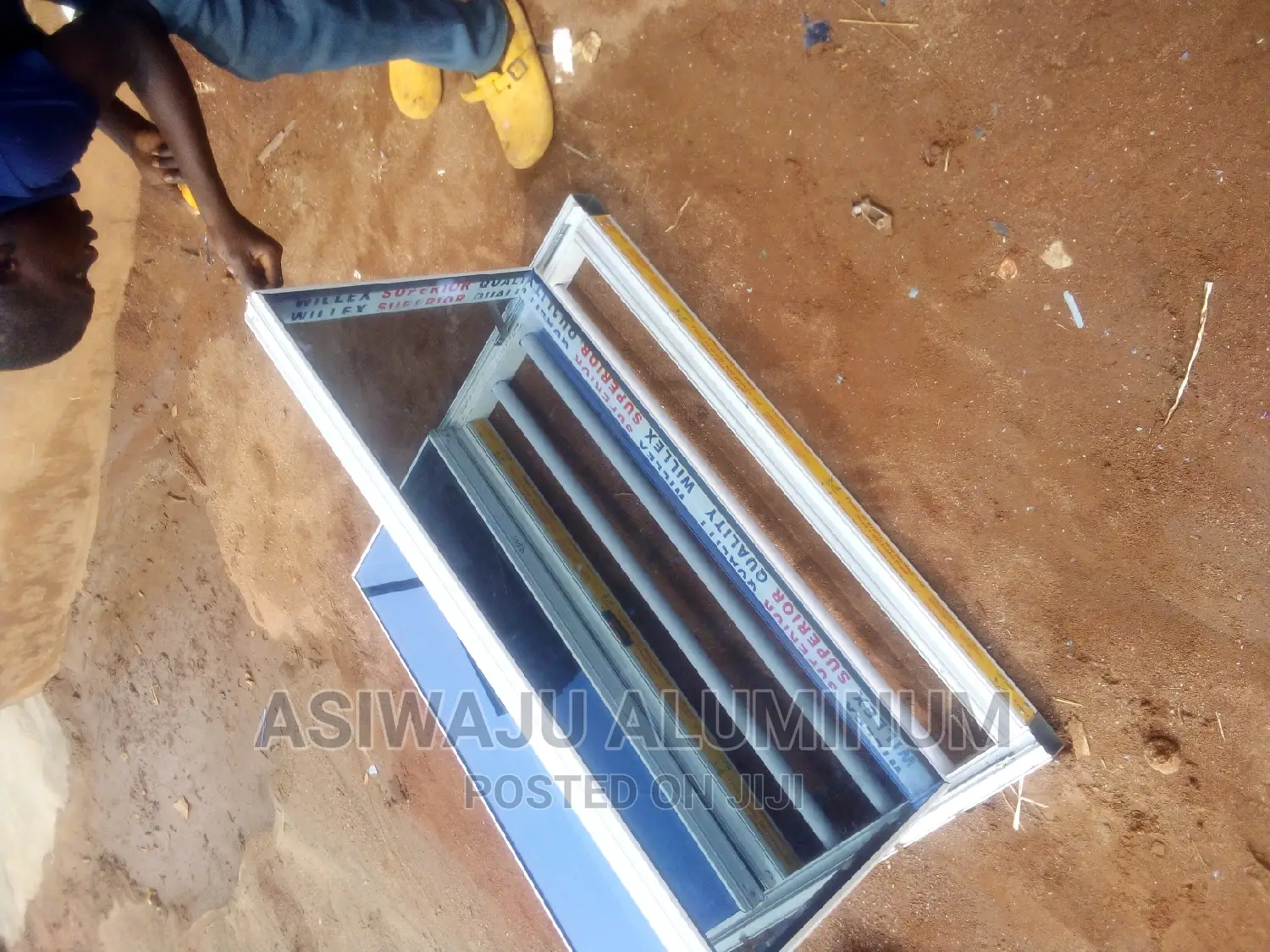 Frameless Transom Window
