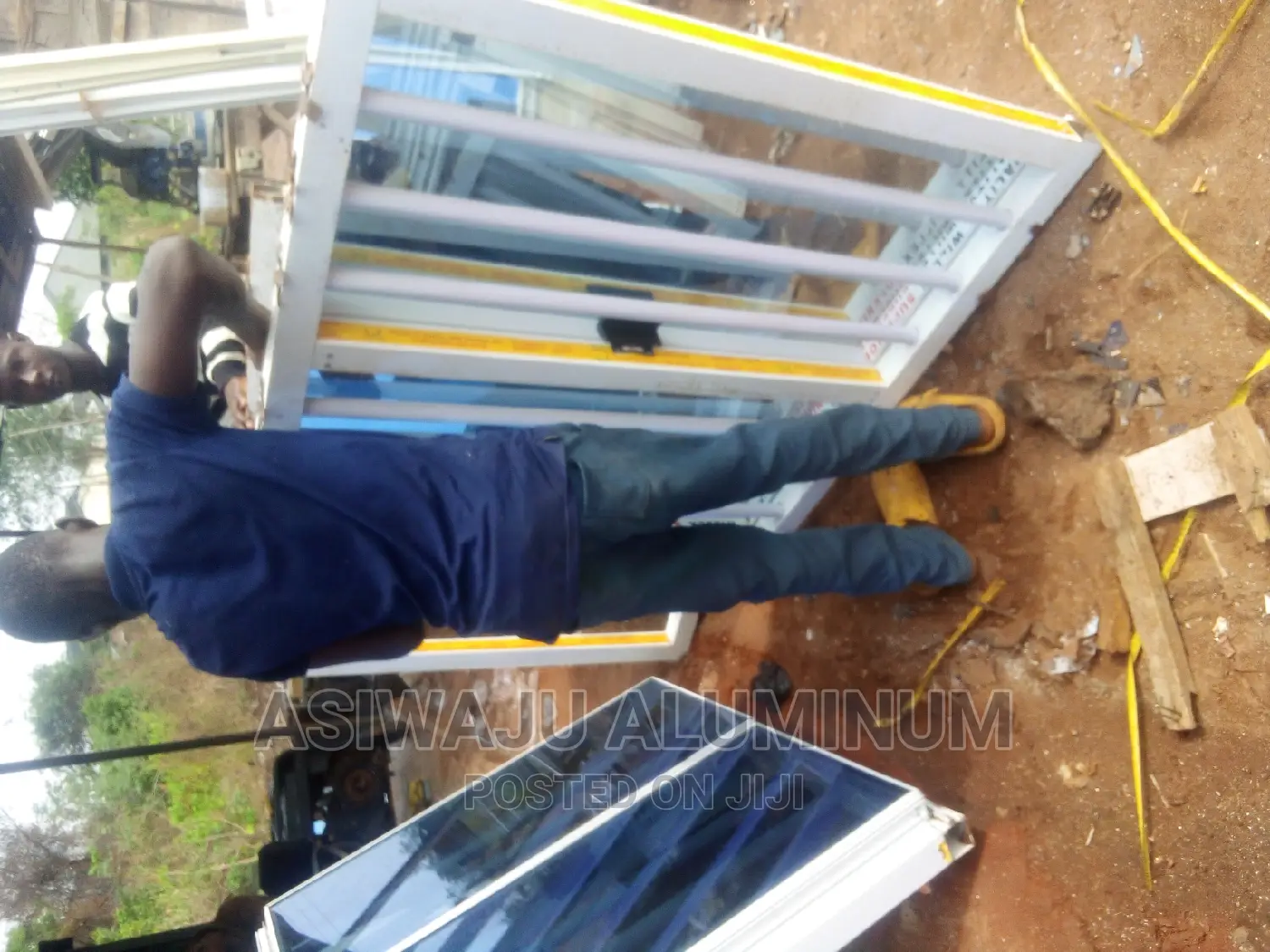 Frameless Transom Window