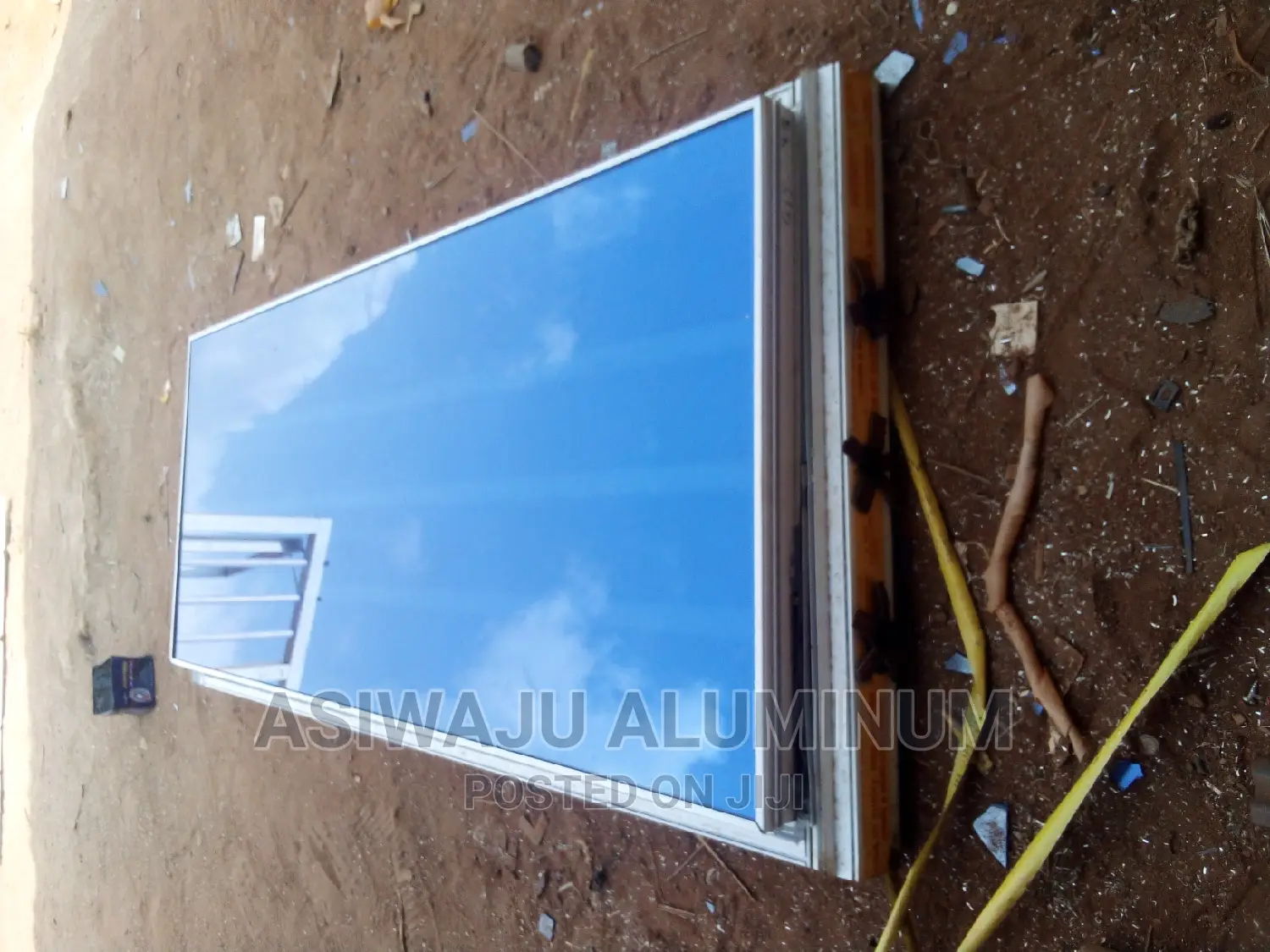 Frameless Transom Window