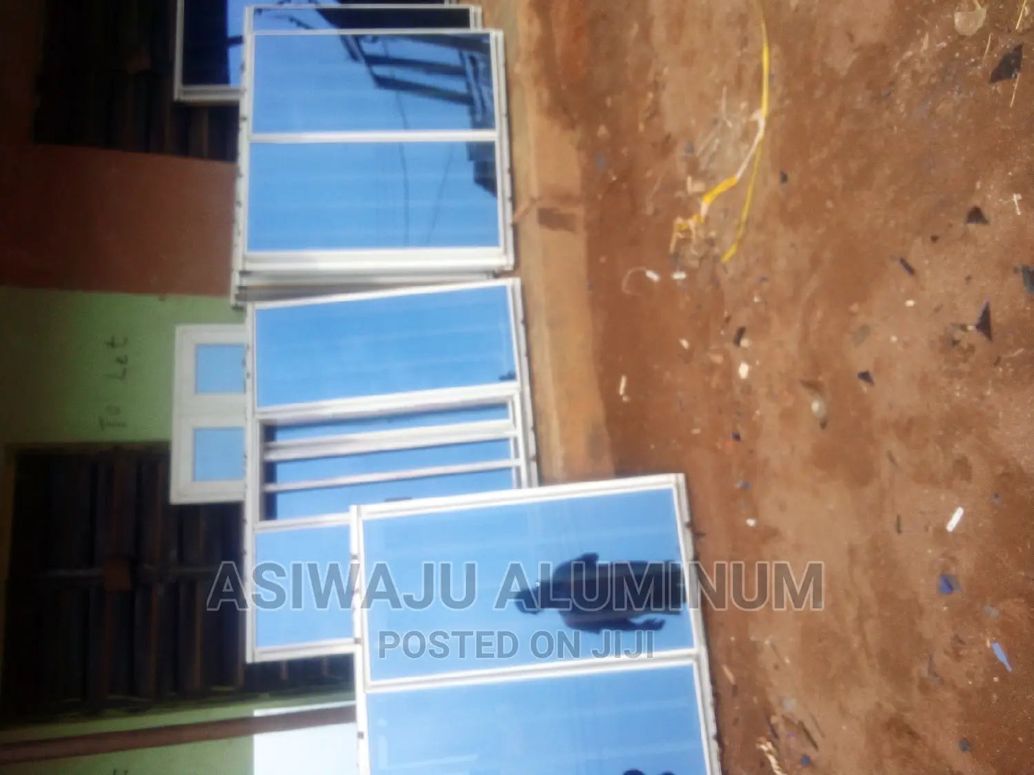 Frameless Transom Window