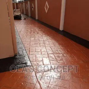 Installation of Stamped Concrete Floor