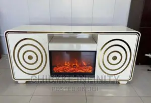 New in : Quality Executive Fireplace Tv Console