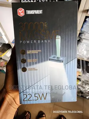 TRANSPARENT Super 30000mah Power Bank PB30