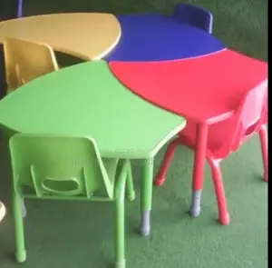 Students Plastic Chairs With Tables