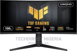 ASUS TUF Gaming VG34VQEL1A Curved Gaming Monitor – 34 Inch