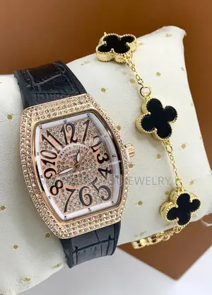 Franck Muller Watch and VCA Bracelet