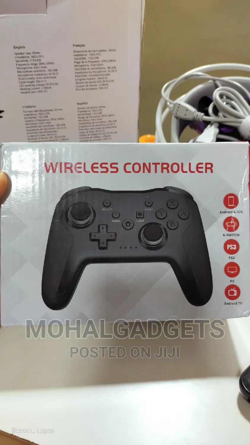 Multi-Function Upgraded Wireless Game Controller