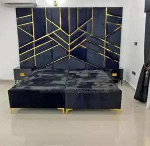 Black and Gold Bedframe