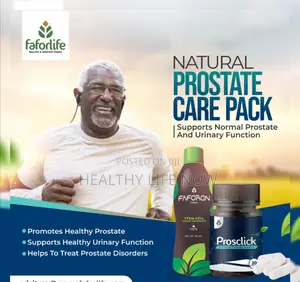 Prosclick Natural Prostate Care Pack With Faforon Herbal