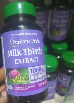 Puritan's Pride Milk Thistle Extract 1000mg *90 Capsules