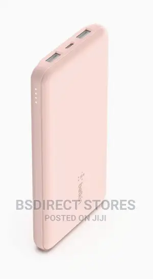 Belkin 10000mah Portable 40 Hours Power Bank - Rose Gold