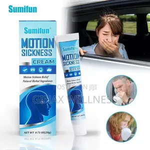 Motion Sickness Relief Cream for Motion and Travel Sickness
