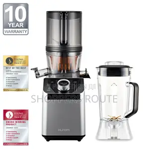 Hurom Premium 2-in-1 M100 Cold-Press Juicer Blender Hybrid