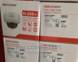 Hikvision 4mp H-265+Exir Fixed Dome