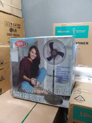 Fast Speedy OX 18inch Non Recharagble Standing Fan