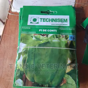 F1 Goliath Sweet Green Pepper Seeds By Technisem 5g