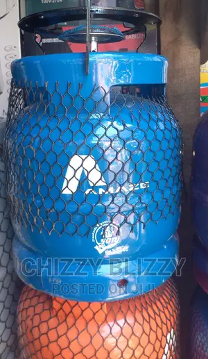 3kg Gas Cylinder With Burner and Iron Pot Seater
