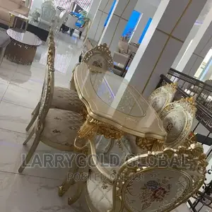 Imported Top Quality Marble Dinning Set With 6 Chairs
