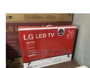 Brand New Led Tv Lg 26" Tv -Super View