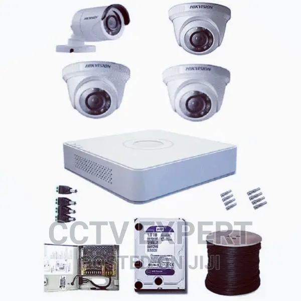 4 Channel CCTV Kit