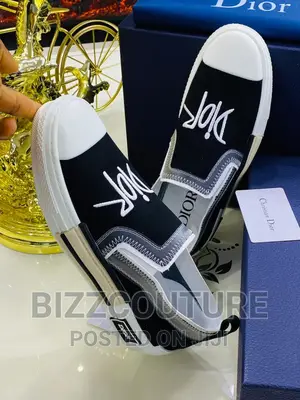 Original CHRISTIAN DIOR Slip-on Sneakers Available in Store