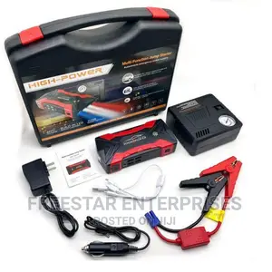 Car Battery Jump Starter Tire Inflator. Jump Start Tire Pump