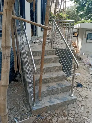 Entrance Handrail Design With Stainless Steel