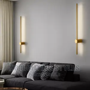 Golden LED Wall / TV Console Light
