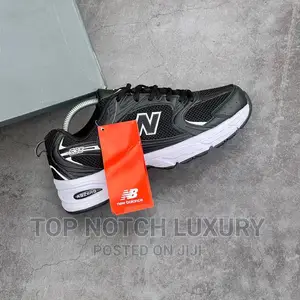 *New Balance Mr 530 Black/White*Men Women Sneakers