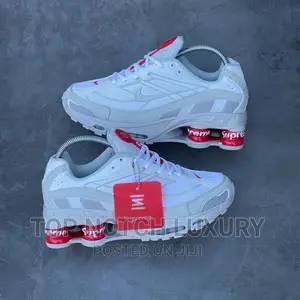 *Supreme X Nike Shox Ride 2 Sp White*