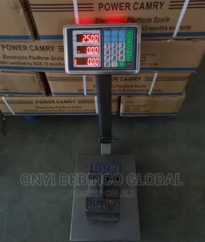 Original Digital Rechargable Scale Double Display Meta 100kg