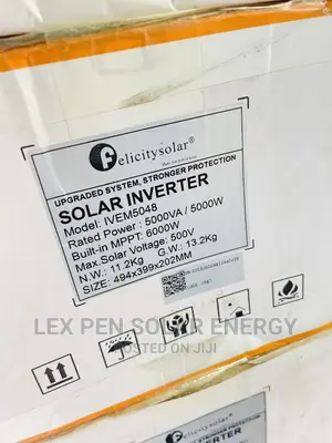48v 5kva Felicity Hybrid Inverter Available With 2y Warranty