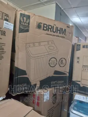 High Quality Bruhm 8kg Twin Tub Washing Machine