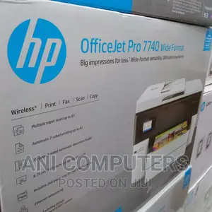 HP Officejet Pro 7720 Wide Format Ail in One Printer