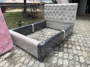 4.5 by 6 Quality Leather Bedframe