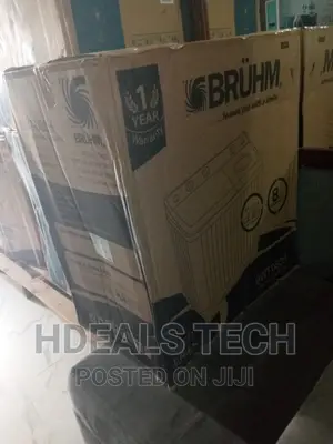 Bruhm 8kg BWT-080h Top Loader With Twin Tub Washing Machine