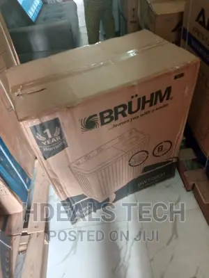 Reliable Quality Bruhm 8kg Twin Tub Washing Machine