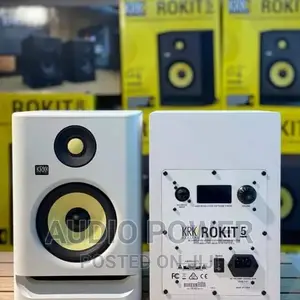 Rokit 5 G4 White Studio Monitor Speaker