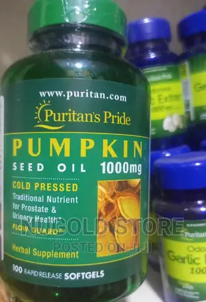 Pumpkin Seed Oil ( for Prostate Urinary Health) 100 Cap's