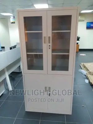 Office Half Glass Half Metal