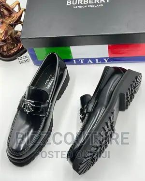 Original Italian BURBERRY Loafers Available in Store